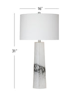 Bassett White/Black Medway Table Lamp