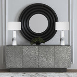 Bassett Crystal/Brass Bollin Table Lamp