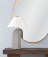 Bassett Gray Witham Table Lamp