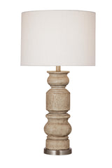 Bassett Light Brown Helford Table Lamp