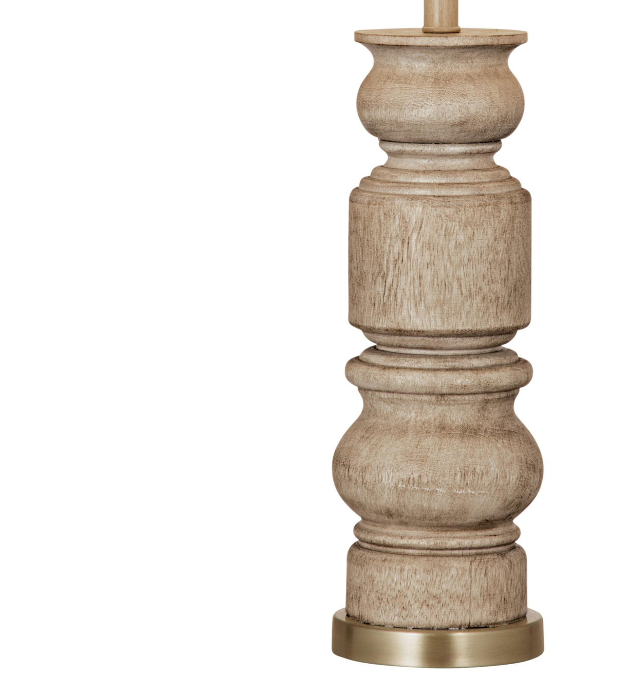 Bassett Light Brown Helford Table Lamp