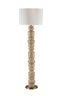 Bassett Light Brown Helford Floor Lamp