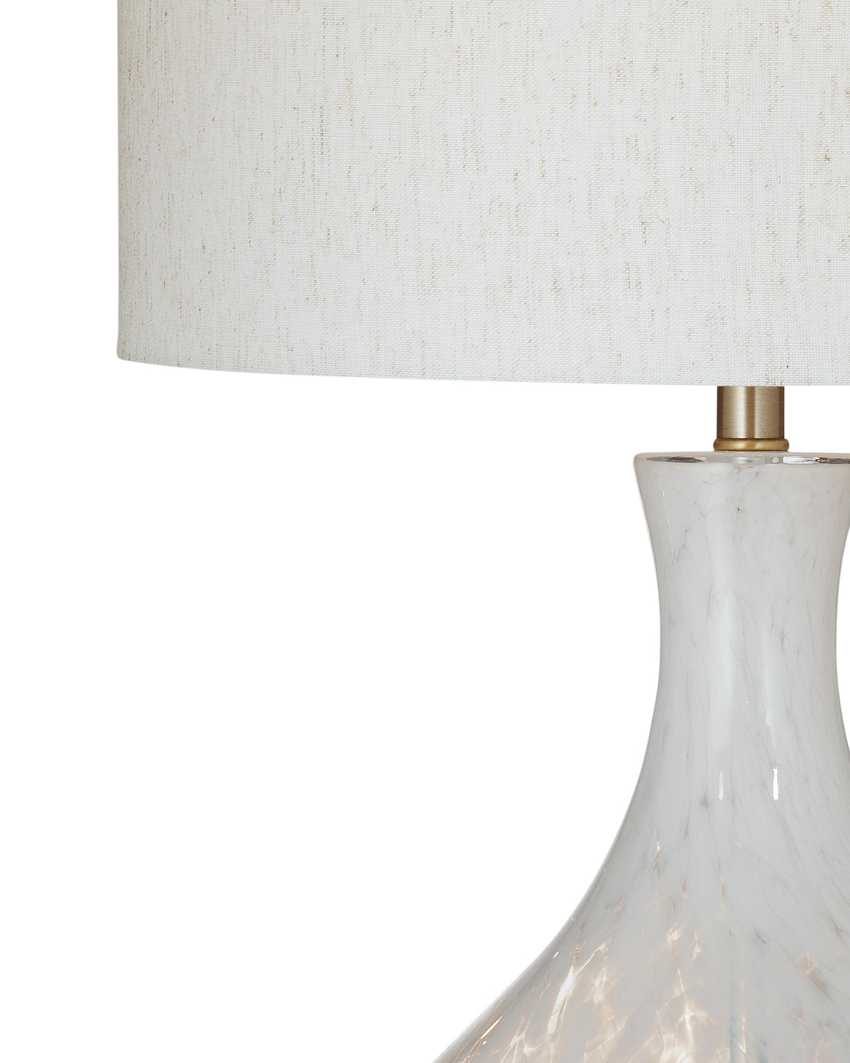 Bassett White Spey Table Lamp