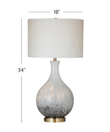 Bassett White Spey Table Lamp