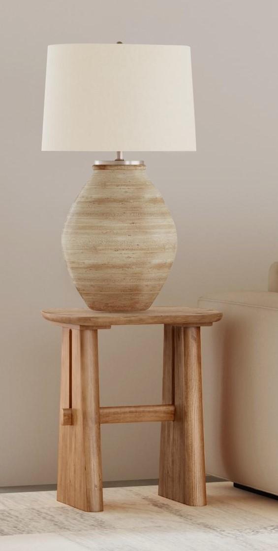 Bassett Cream Fraser Table Lamp