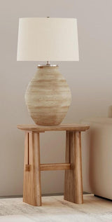 Bassett Cream Fraser Table Lamp