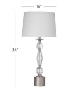 Bassett Clear Bella Table Lamp