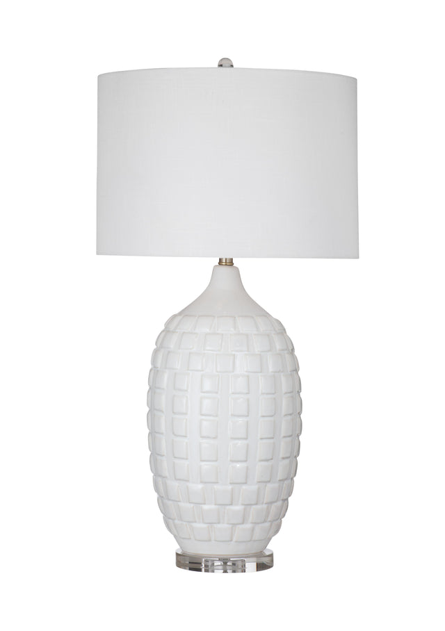 Bassett White Sesser Table Lamp
