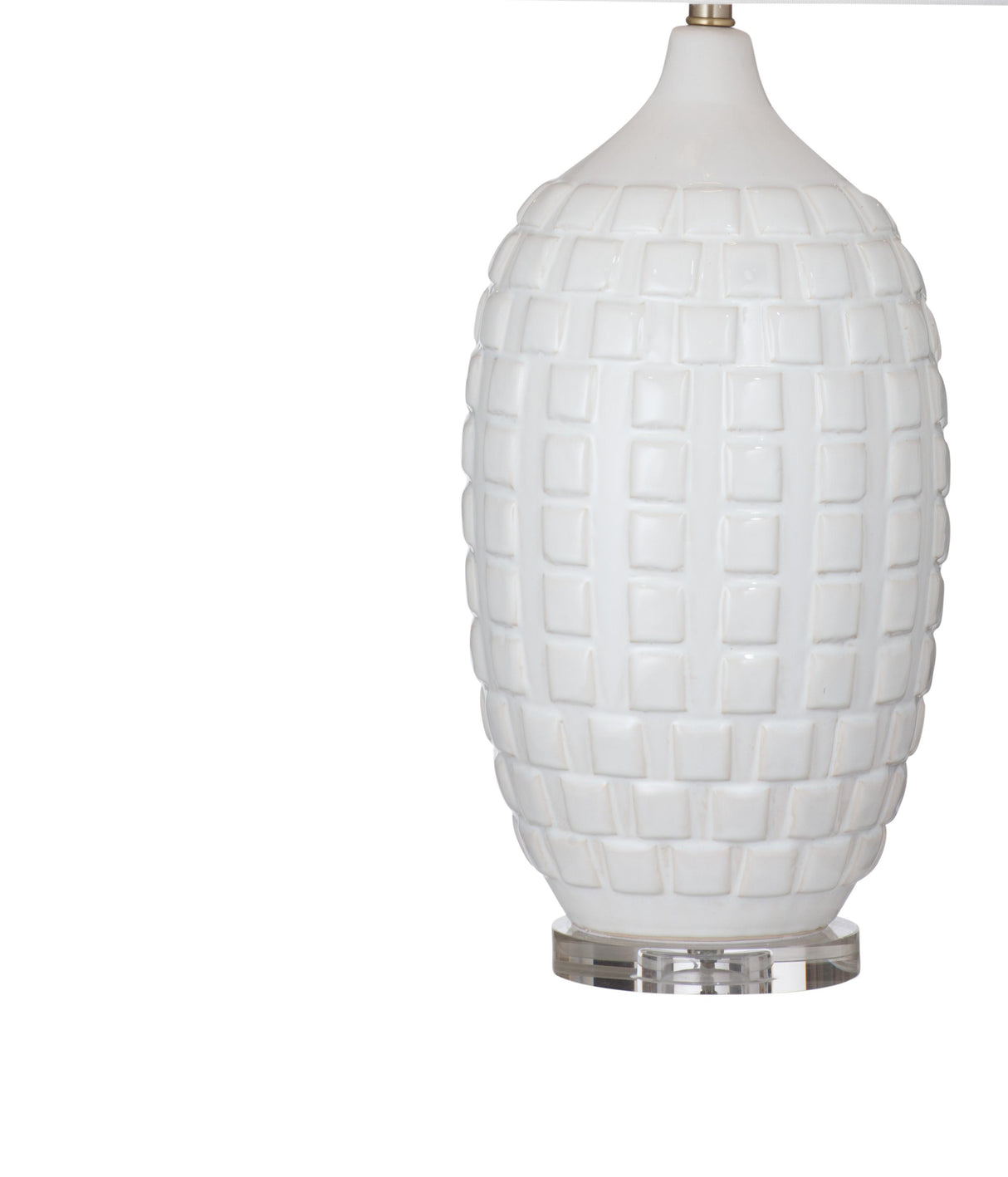 Bassett White Sesser Table Lamp