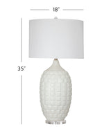 Bassett White Sesser Table Lamp