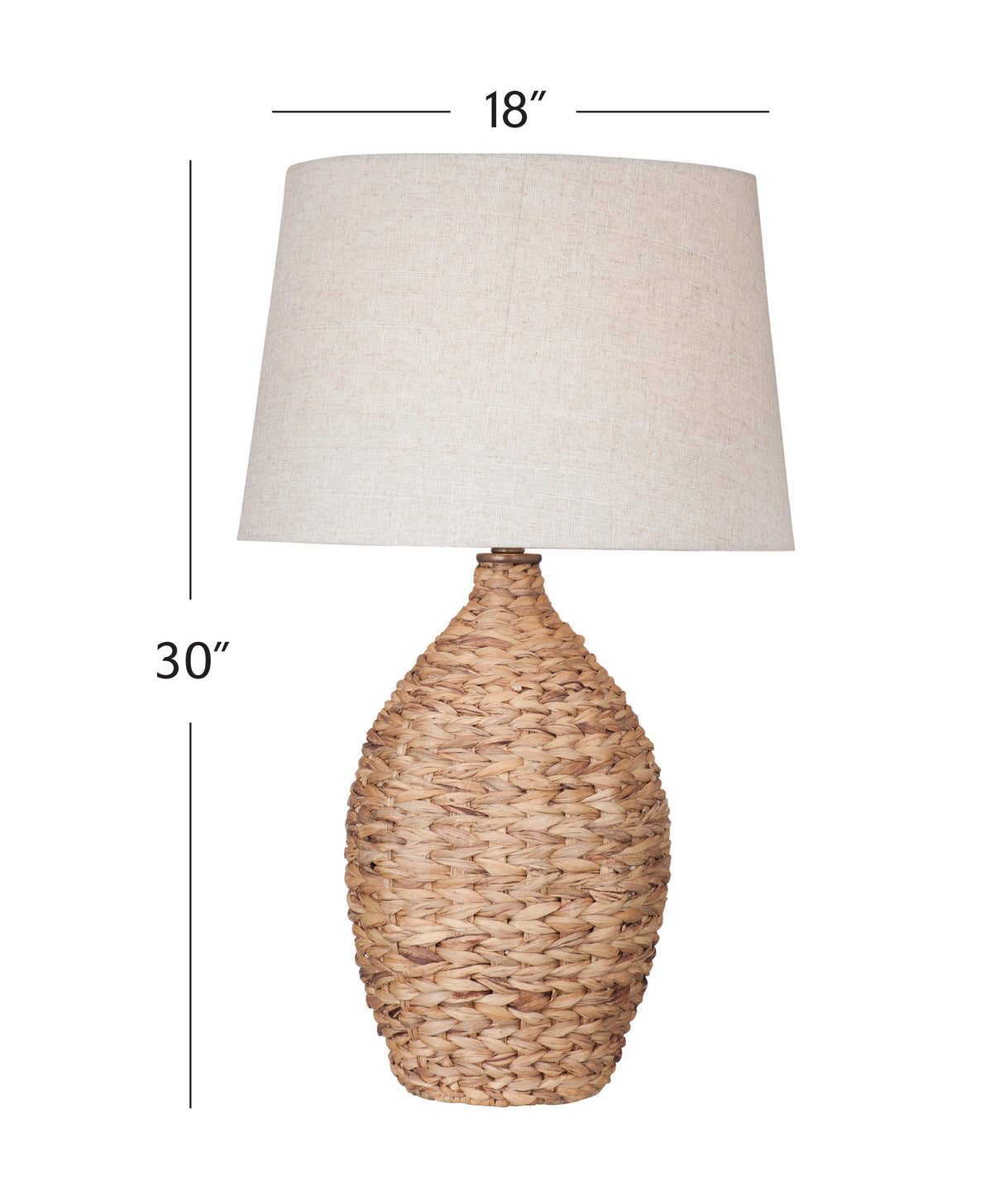 Bassett Natural Kingston Table Lamp