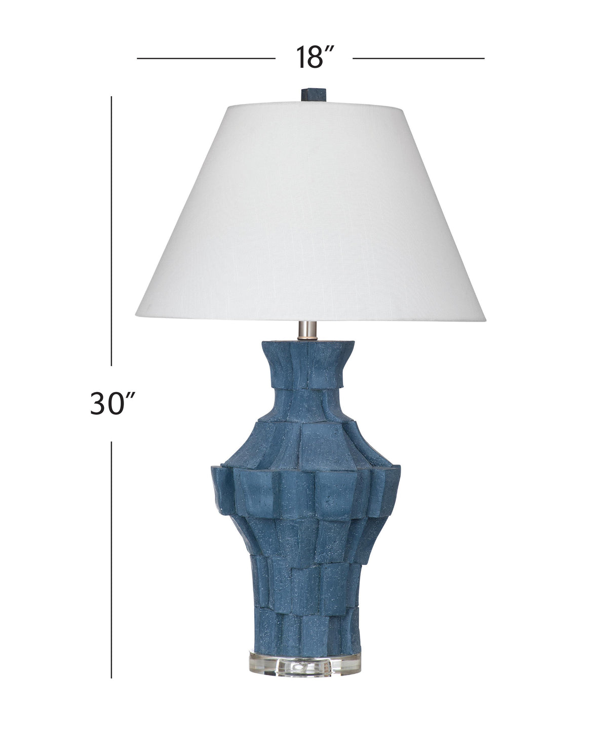 Bassett Blue Kenora Table Lamp