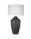 Bassett Matte Black Kaycee Table Lamp