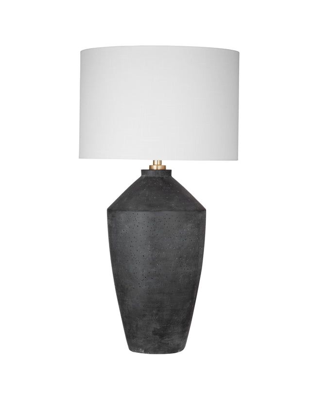 Bassett Matte Black Kaycee Table Lamp