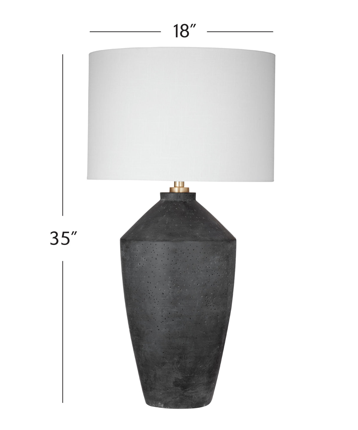 Bassett Black Kaycee Table Lamp