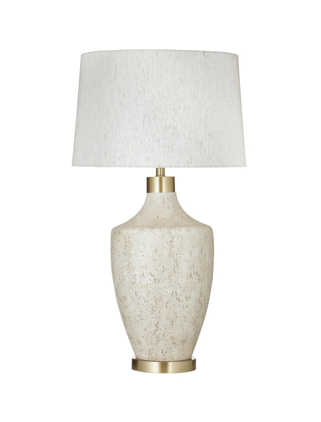 Bassett Textured Cream Neecole Table Lamp