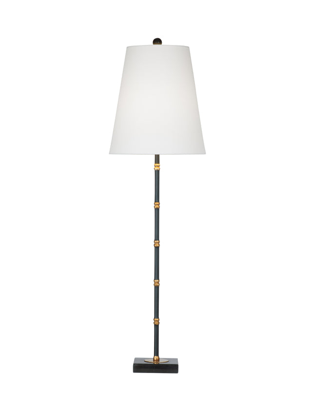 Bassett Black/Gold Alamance Table Lamp