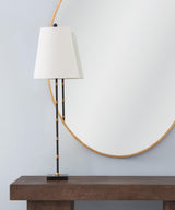 Bassett Black Alamance Table Lamp