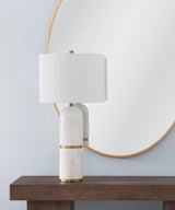 Bassett White Wake Table Lamp