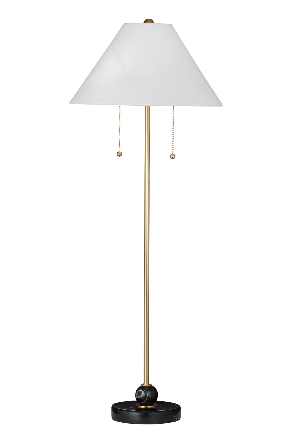 Bassett Black/Brass Winfield Table Lamp