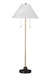 Bassett Black/Brass Winfield Table Lamp
