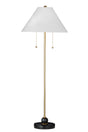 Bassett Black/Brass Winfield Table Lamp