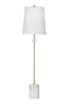 Bassett White/Brass Fairfield Table Lamp