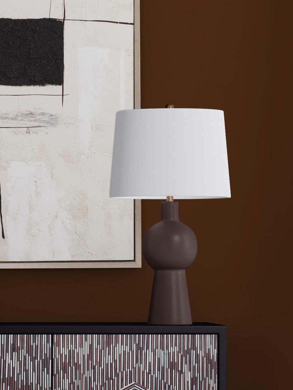 Bassett Brown Groton Table Lamp