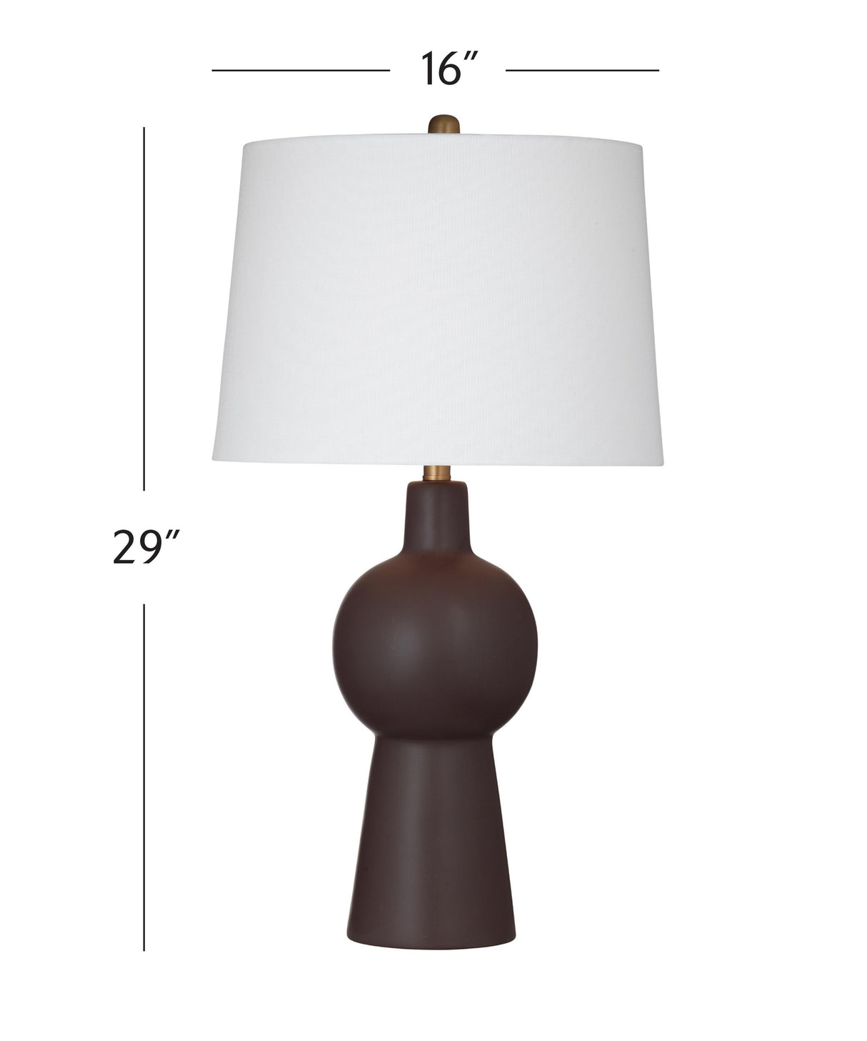 Bassett Brown Groton Table Lamp