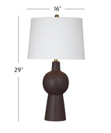 Bassett Brown Groton Table Lamp