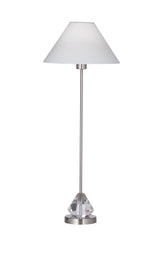 Bassett Brushed Steel Milford Table Lamp