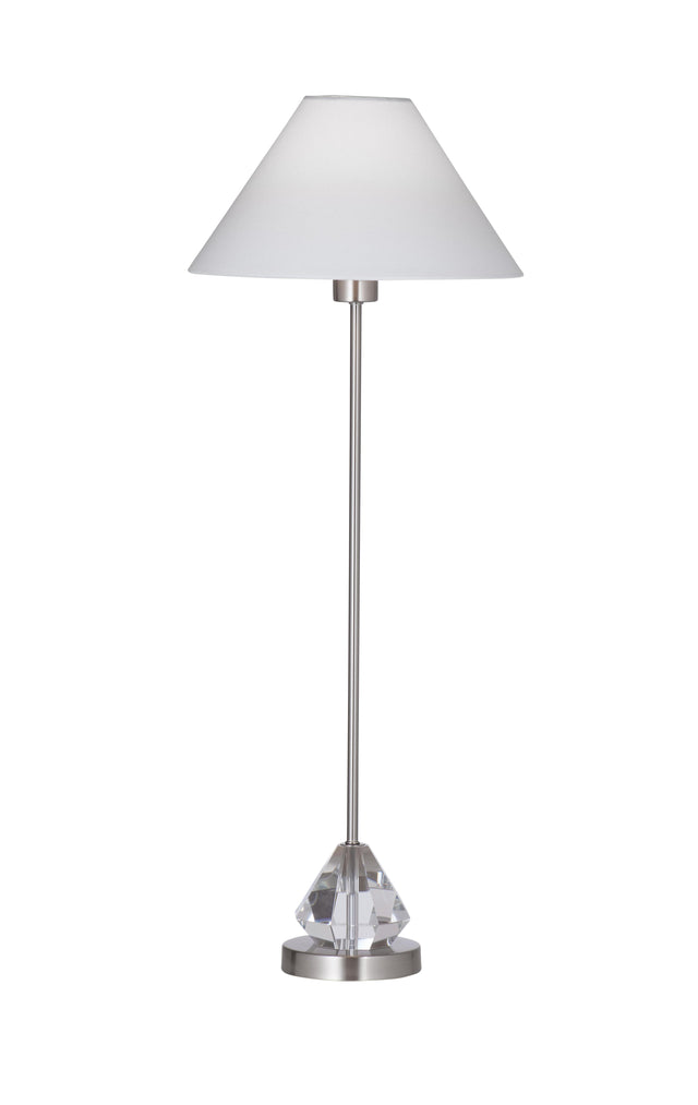 Bassett Brushed Steel Milford Table Lamp