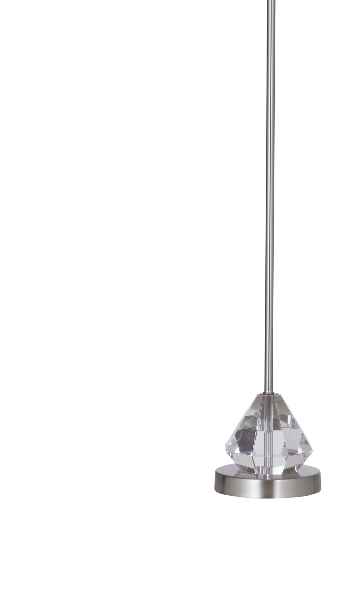 Bassett Brushed Steel Milford Table Lamp