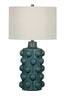 Bassett Blue-Green Lynn Table Lamp