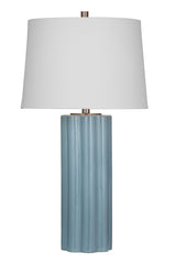 Bassett Blue Shreen Table Lamp