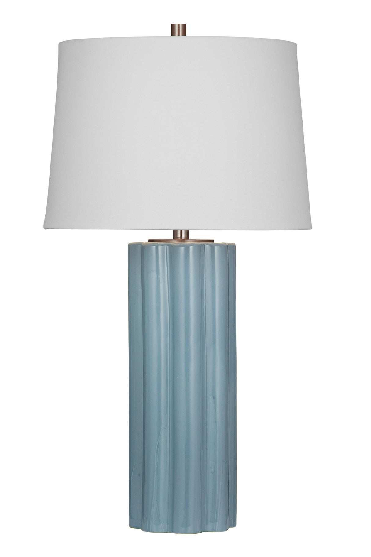 Bassett Blue Shreen Table Lamp