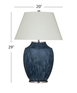 Bassett Blue Ashe Table Lamp