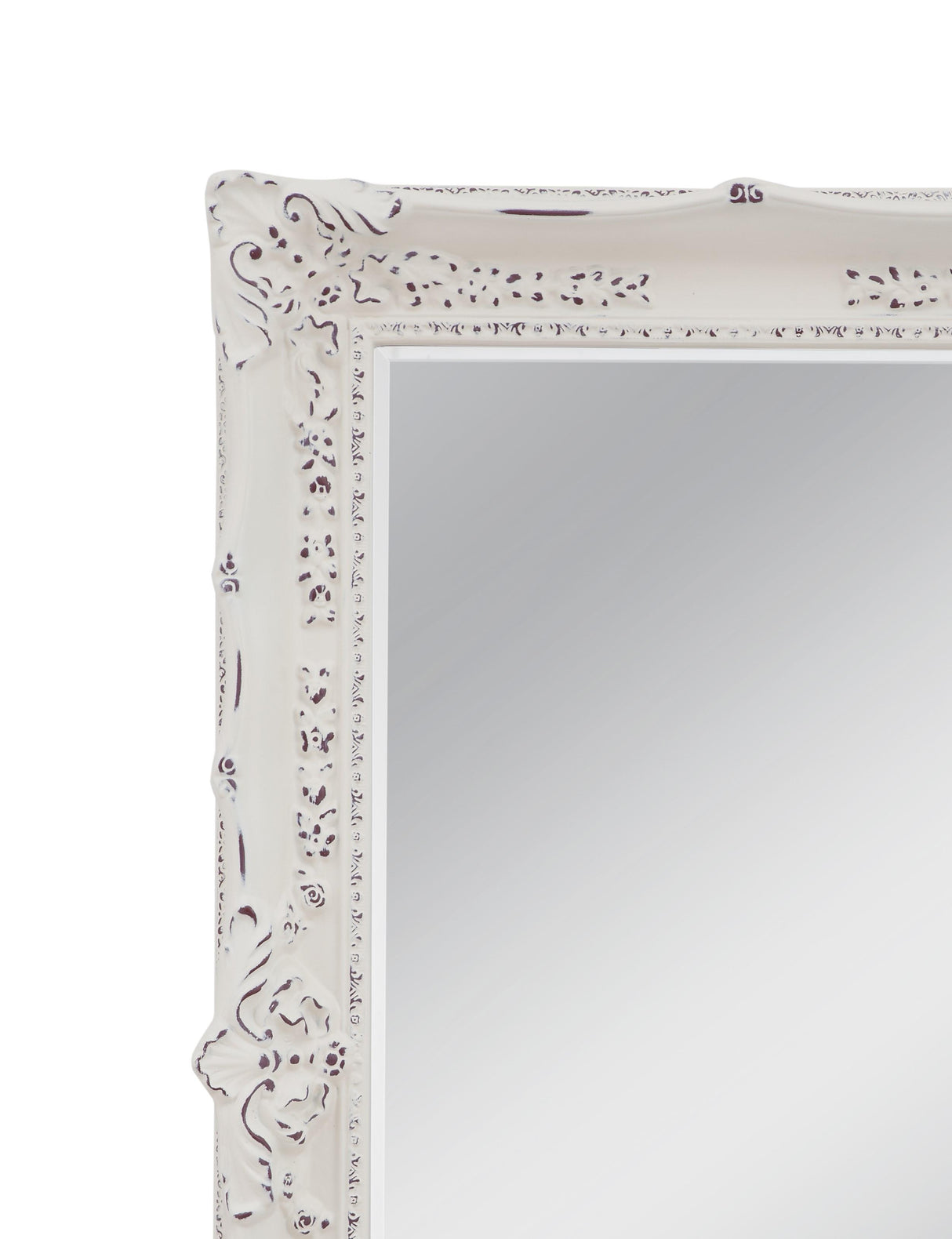Bassett Ant White Garland Wall Mirror