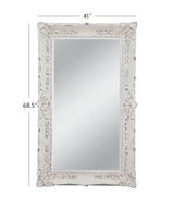 Bassett Ant White Garland Wall Mirror