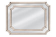 Bassett Clear/Antique Mirror Jules Wall Mirror