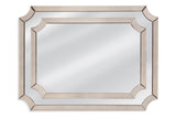 Bassett Clear/Antique Mirror Jules Wall Mirror