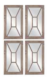 Bassett Brown Boca Wall Mirror