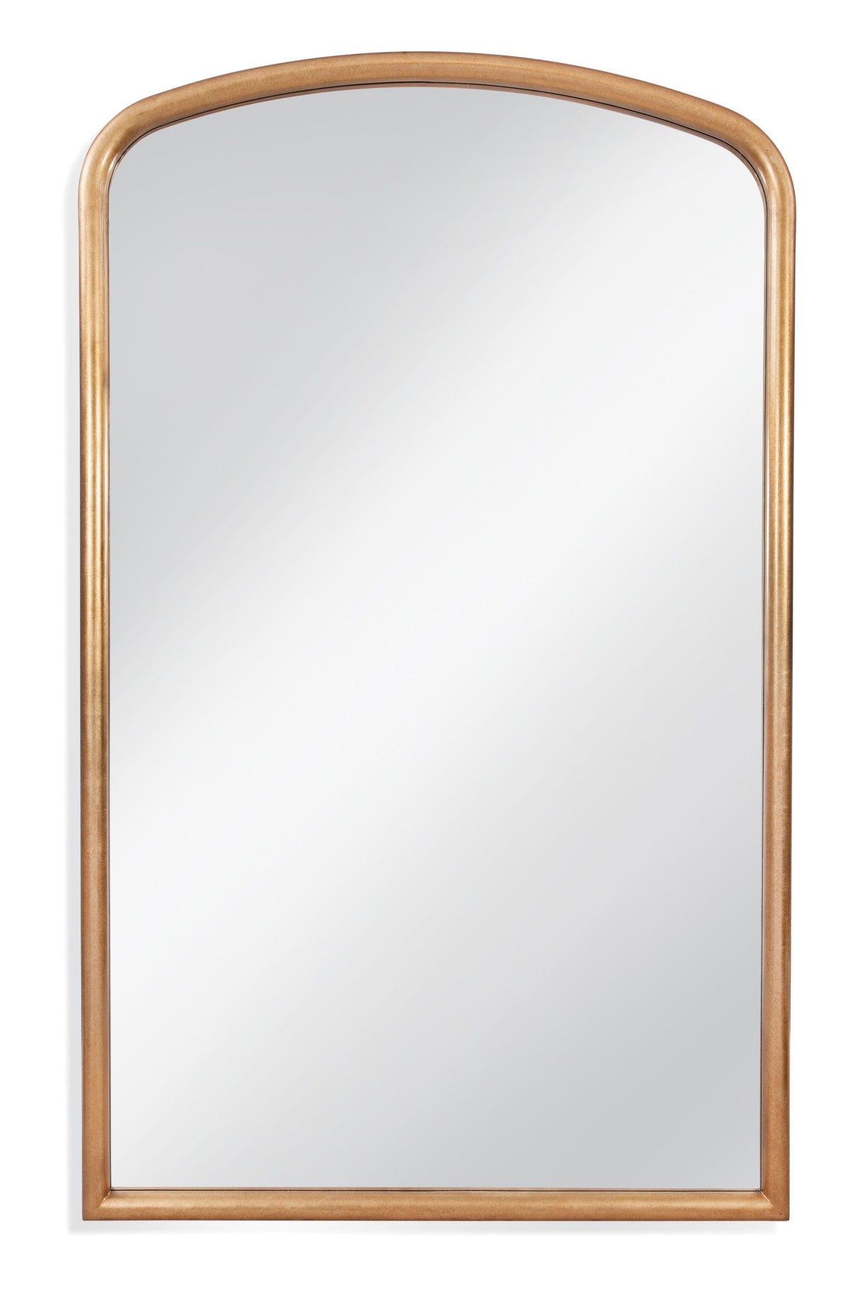 Bassett Antq Gold Leaf Brookings Floor Mirror