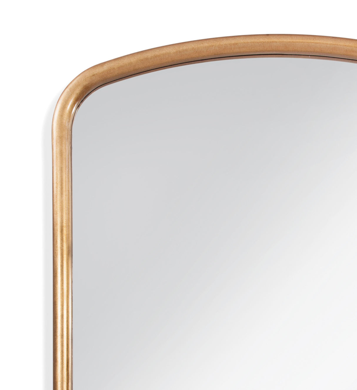 Bassett Antq Gold Leaf Brookings Floor Mirror