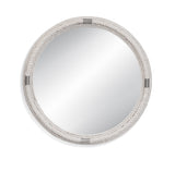 Bassett White Rope Largo Wall Mirror