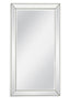 Bassett White/Silver Ashley Floor Mirror