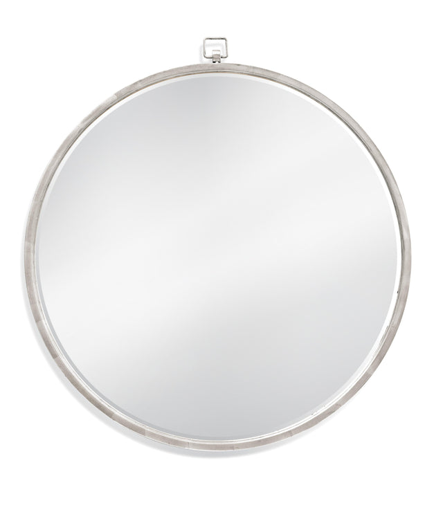 Bassett Silver Leaf Bennet Wall Mirror