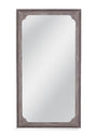 Bassett White Washed Landry Floor Mirror