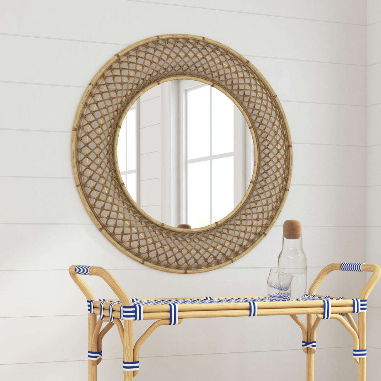 Bassett Brown Biedel Wall Mirror