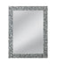 Bassett Black/White Henn Wall Mirror